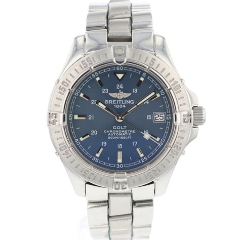 breitling colt ocean blue